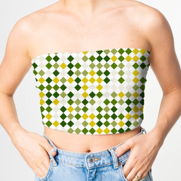 Olive Bloom PD Tube Top - Image 2
