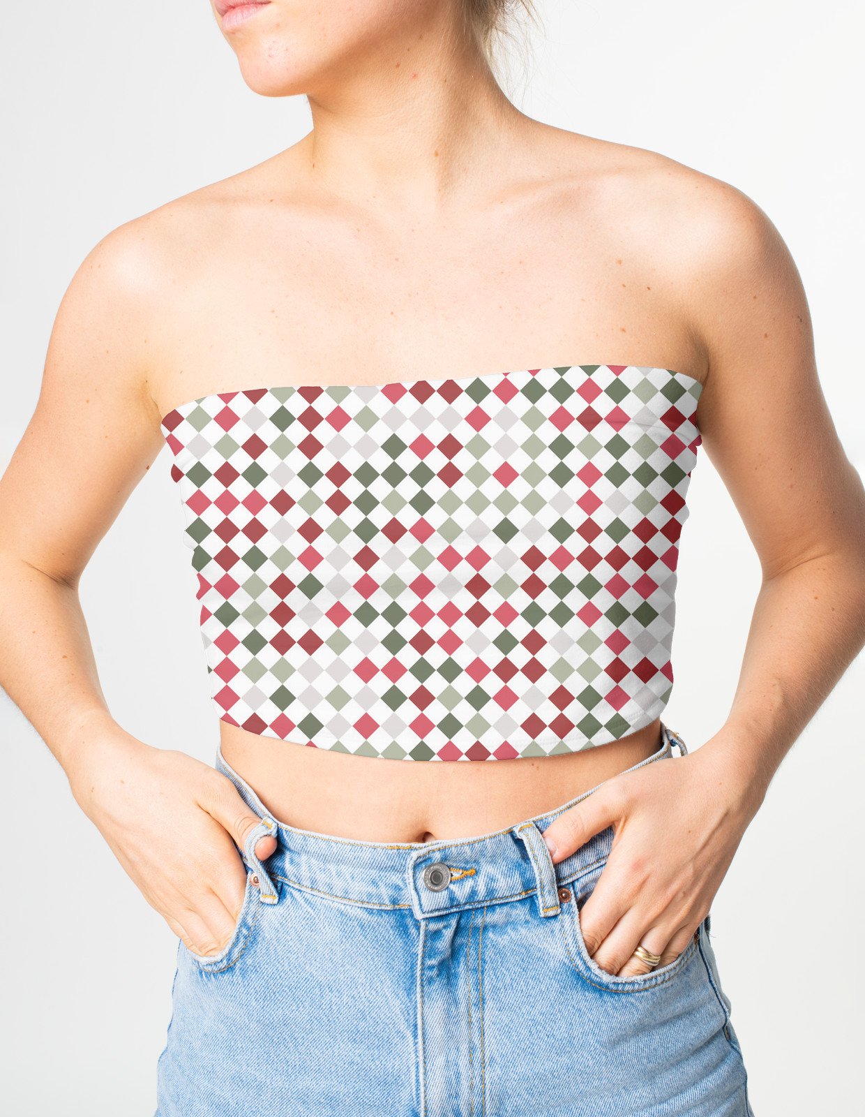 Rose Garden PD Tube Top - Image 1