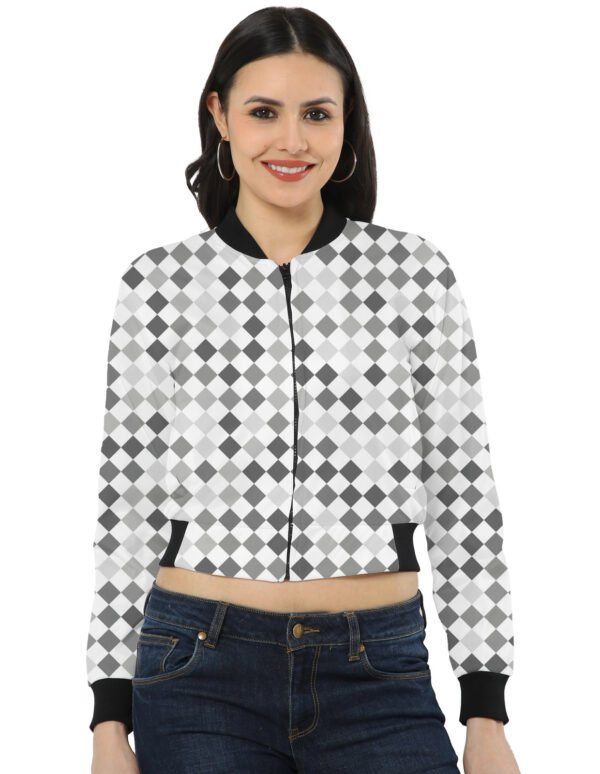 Steel Horizon PD Women Bomber Jacket