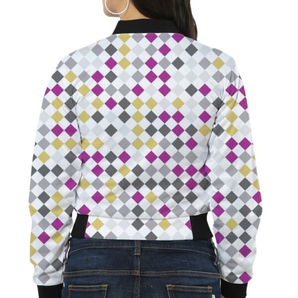 Wild Orchid PD Women Bomber Jacket - Image 2