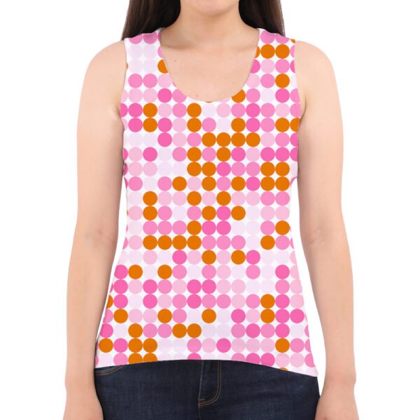 Bubblegum Blush PC Women Tank Top - Image 2