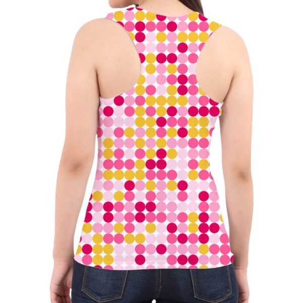 Bubblegum Sunrise PC Women Tank Top - Image 3