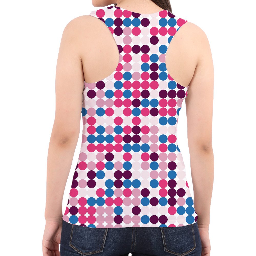 Deep Wine PC Women Tank Top - Image 3