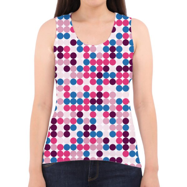 Deep Wine PC Women Tank Top - Image 2