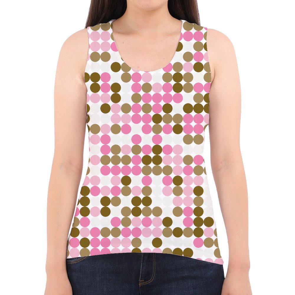 Golden Petals PC Women Tank Top - Image 2