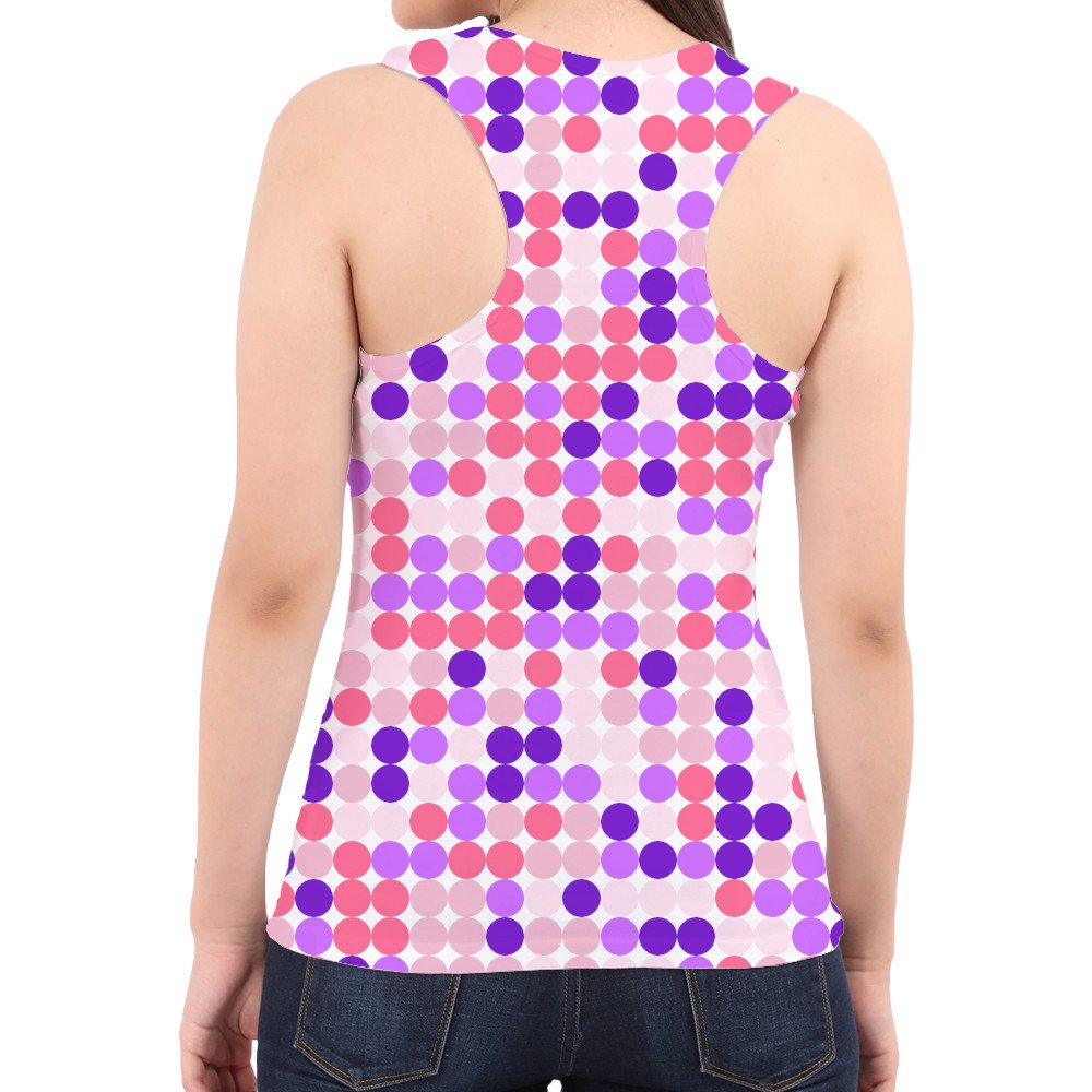 Lavender Kisses PC Women Tank Top - Image 3