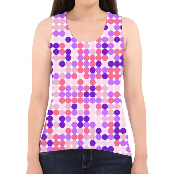 Lavender Kisses PC Women Tank Top - Image 2