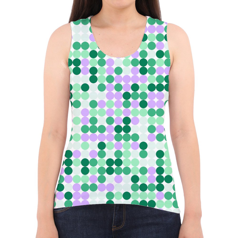 Lilac Mist PC Women Tank Top - Image 2
