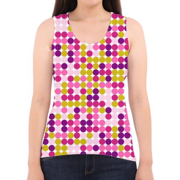 Magenta Berry PC Women Tank Top - Image 2