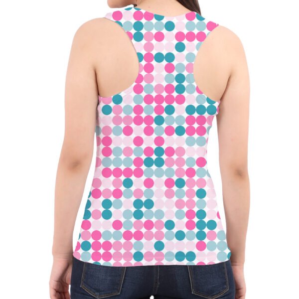 Ocean Meets Rose PC Women Tank Top - Image 3