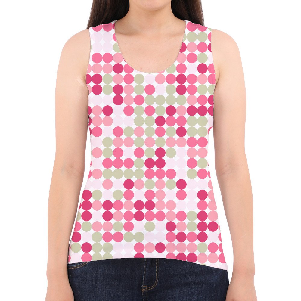 Peach Blush PC Women Tank Top - Image 2