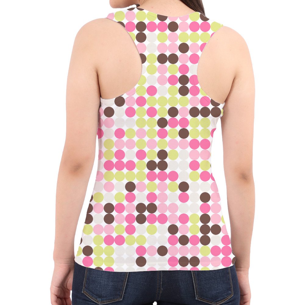 Spring Cocoa PC Women Tank Top - Image 3