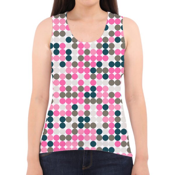 Vintage Rose PC Women Tank Top - Image 2