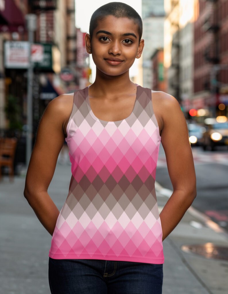 Berry Mocha LGVGT Women Tank Top