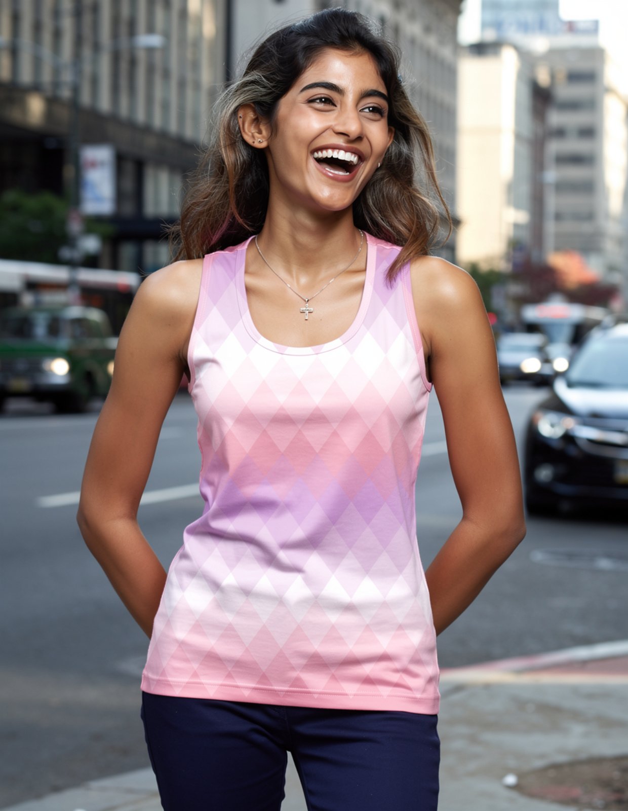 Lilac Mist LGVGT Women Tank Top - Image 1