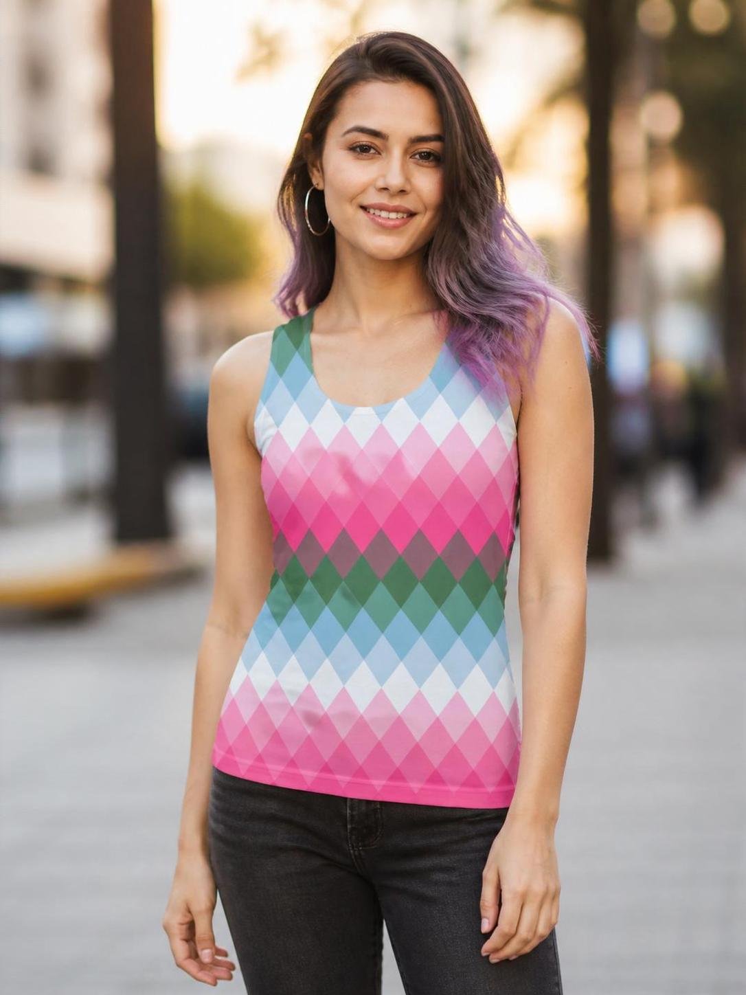 MintBerry Ice LGVGT Women Tank Top - Image 1