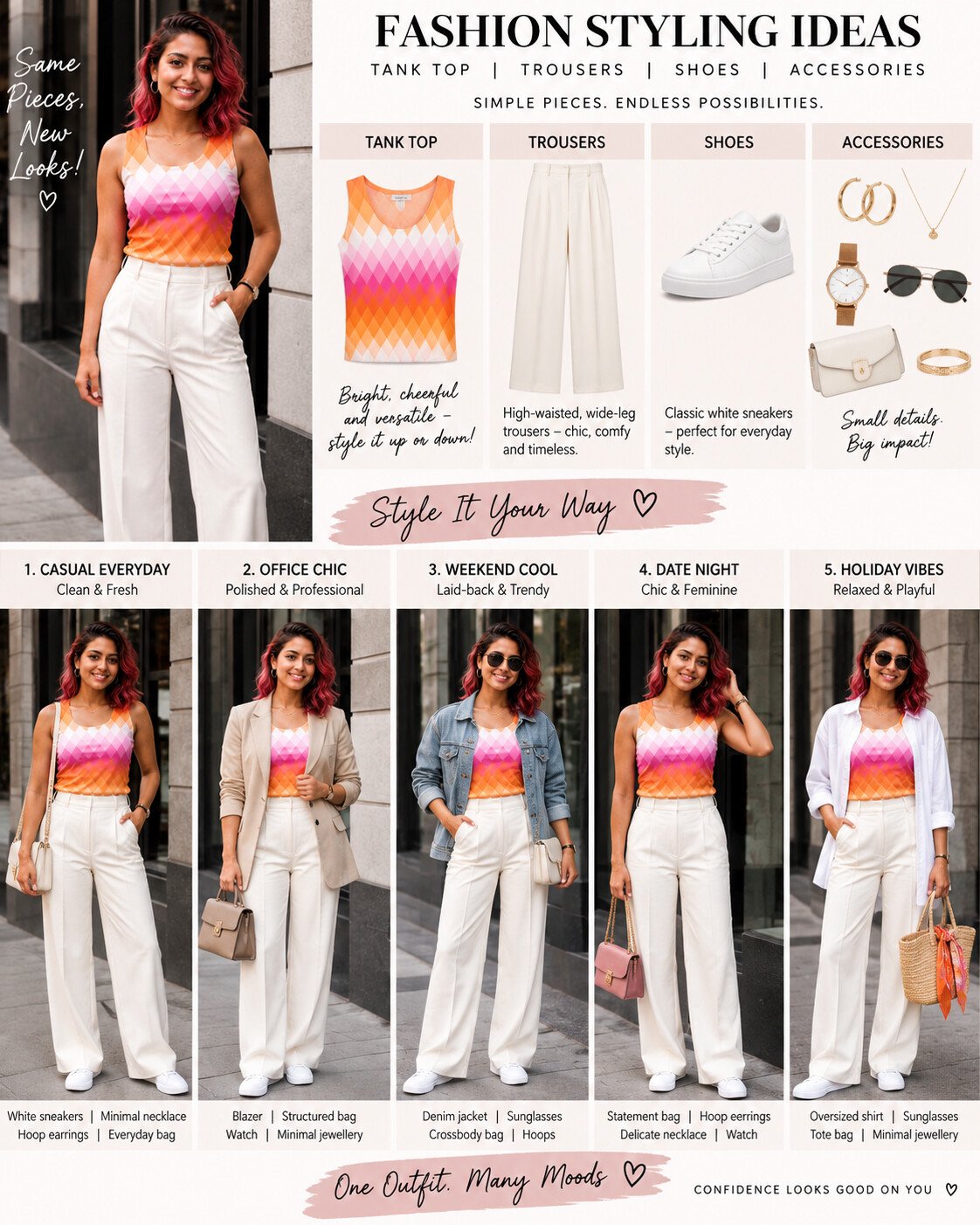 Peachy Sunset LGVGT Women Tank Top - Image 3