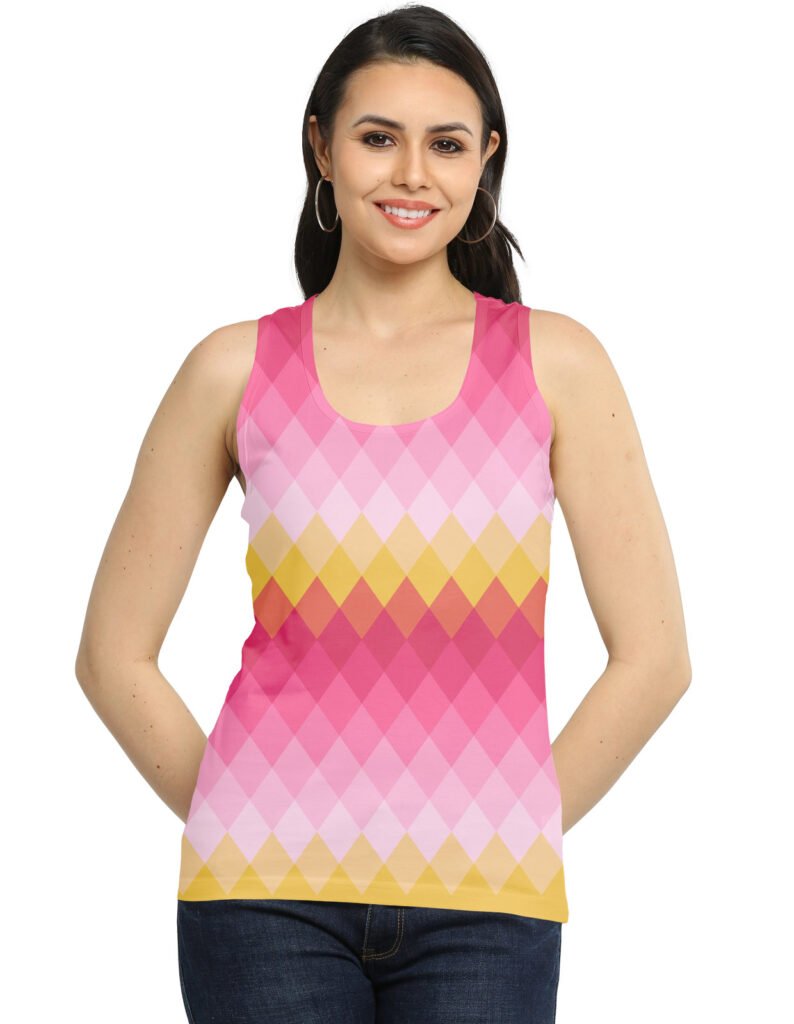 Bubblegum Sunrise LGVGT Women Tank Top