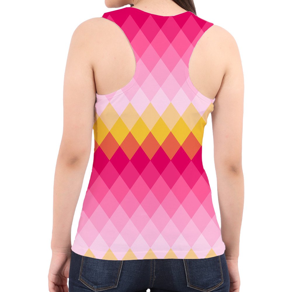 Bubblegum Sunrise LGVGT Women Tank Top - Image 2