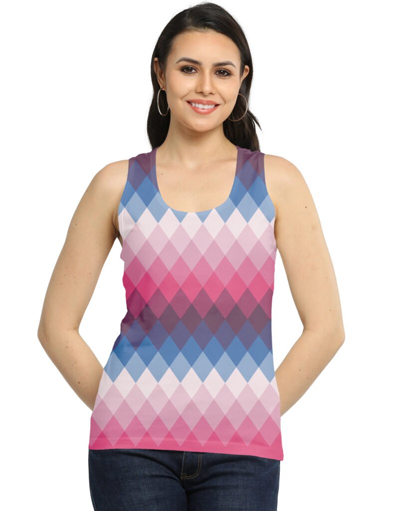 Deep Wine LGVGT Women Tank Top