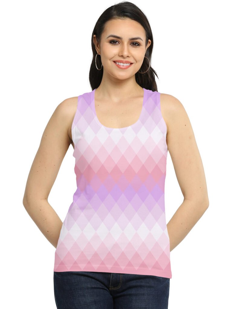 Lilac Mist LGVGT Women Tank Top