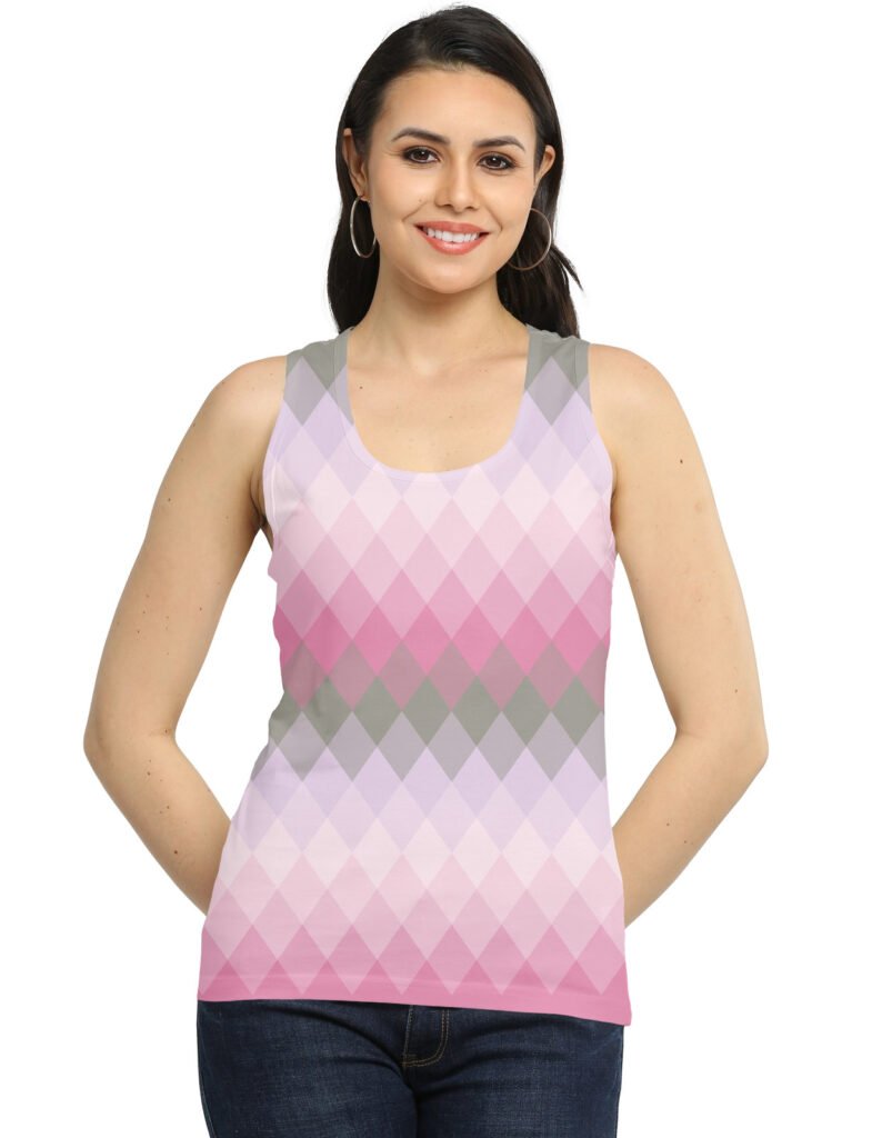 Muted Rose LGVGT Women Tank Top