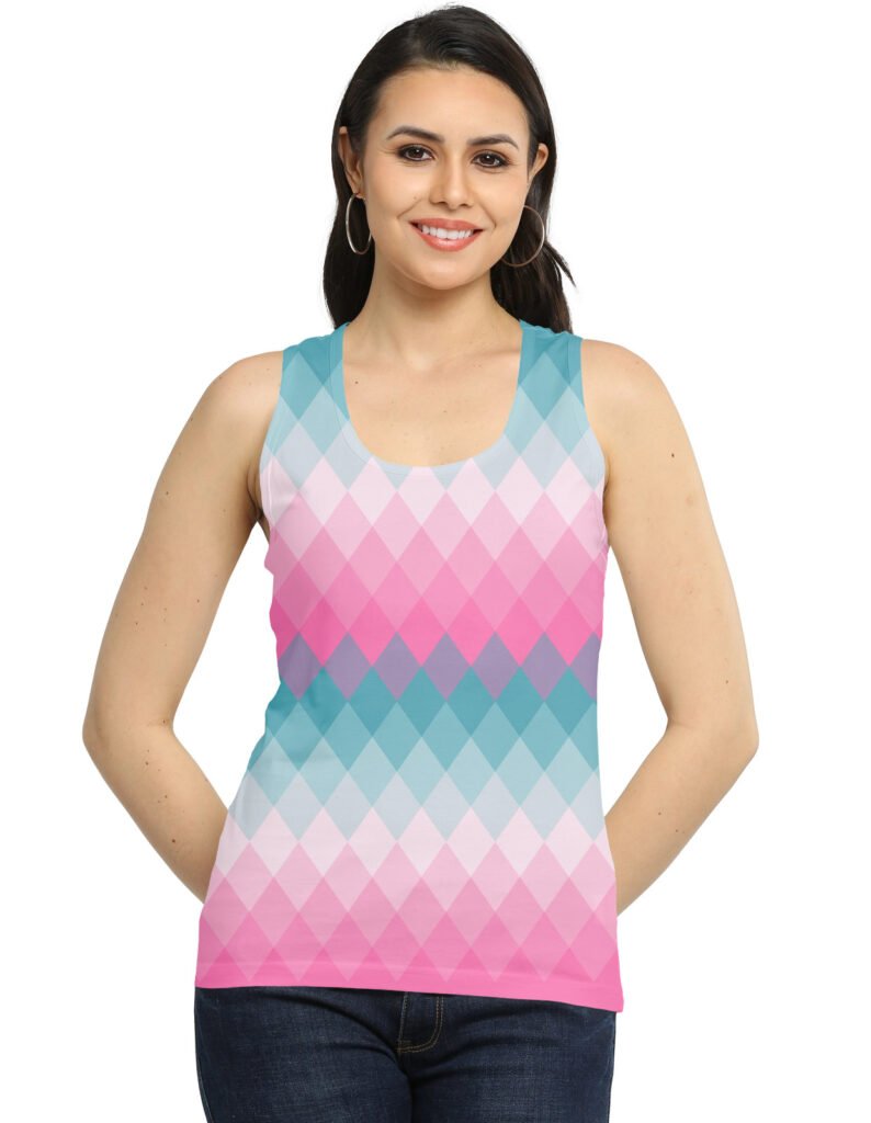 Ocean Meets Rose LGVGT Women Tank Top