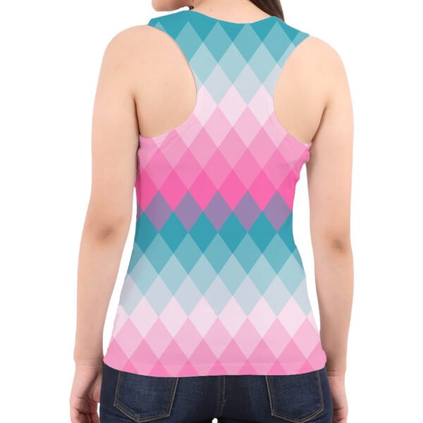 Ocean Meets Rose LGVGT Women Tank Top - Image 2