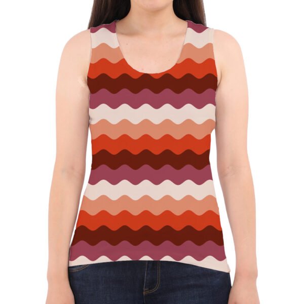 Cinnamon Bark LGVR Women Tank Top - Image 2