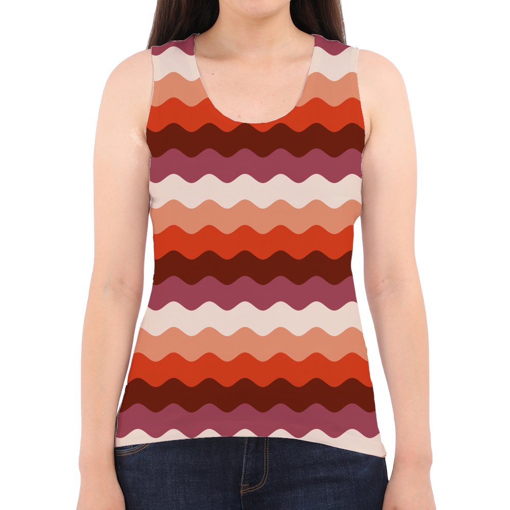 Cinnamon Bark LGVR Women Tank Top - Image 2