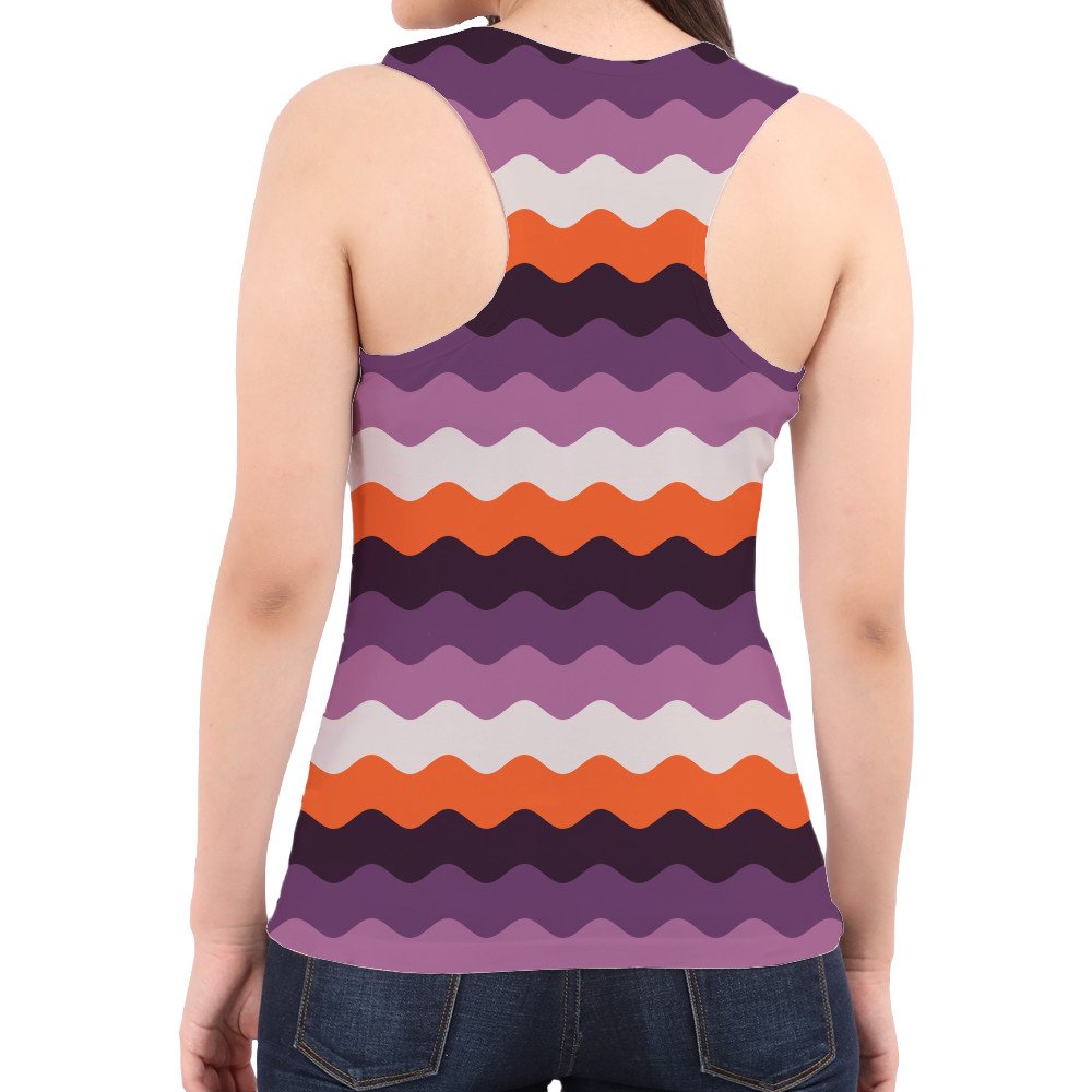 Mulberry Night LGVR Women Tank Top - Image 3