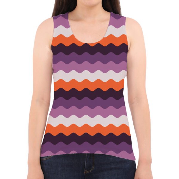 Mulberry Night LGVR Women Tank Top - Image 2