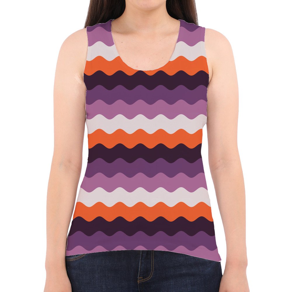 Mulberry Night LGVR Women Tank Top - Image 2