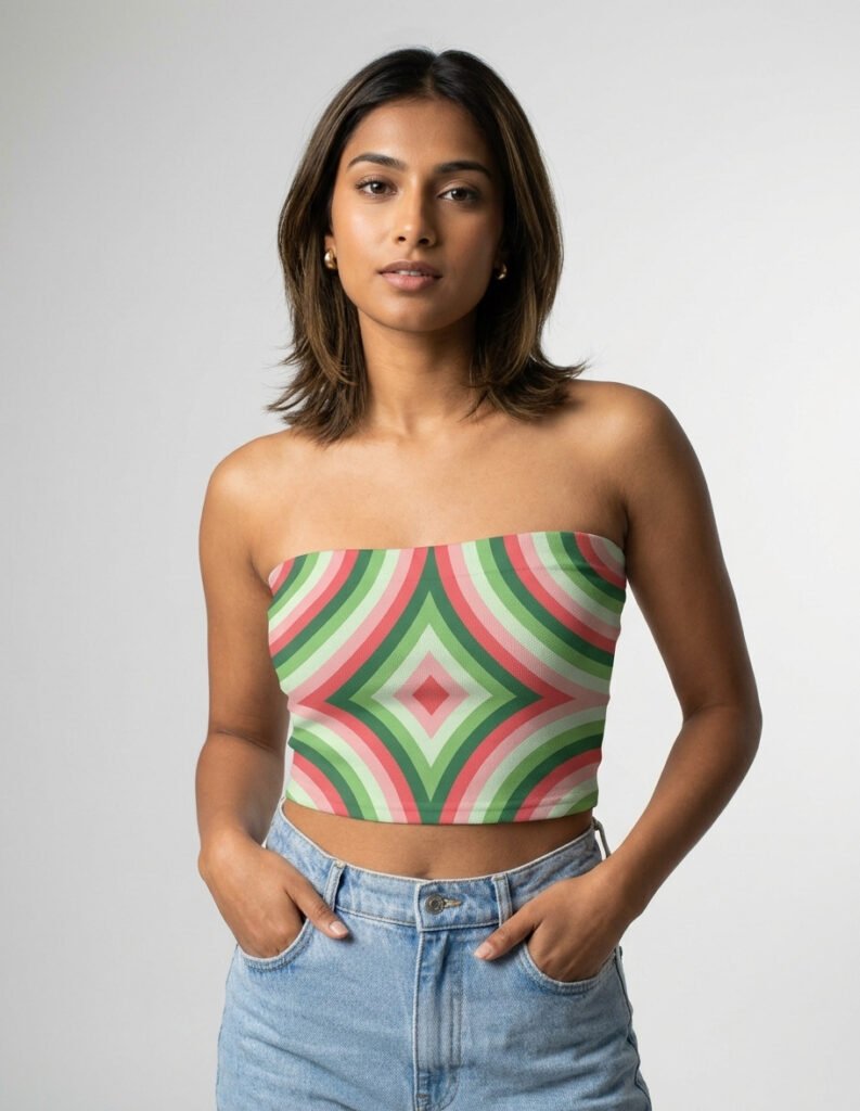 Tube top - Sweet Watermelon Diamond Pulse