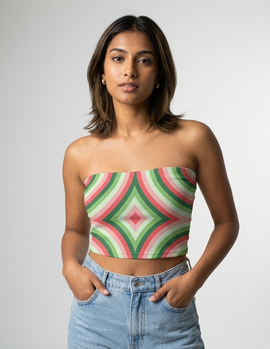 Tube top - Sweet Watermelon Diamond Pulse - Image 1
