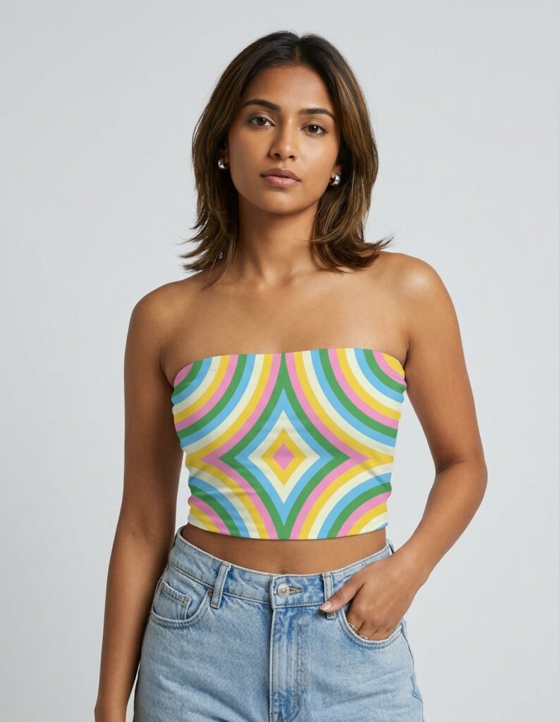 Tube top - Tropical Picnic Diamond Pulse