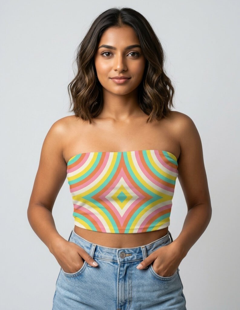 Tube top - Vacation Vibes Diamond Pulse