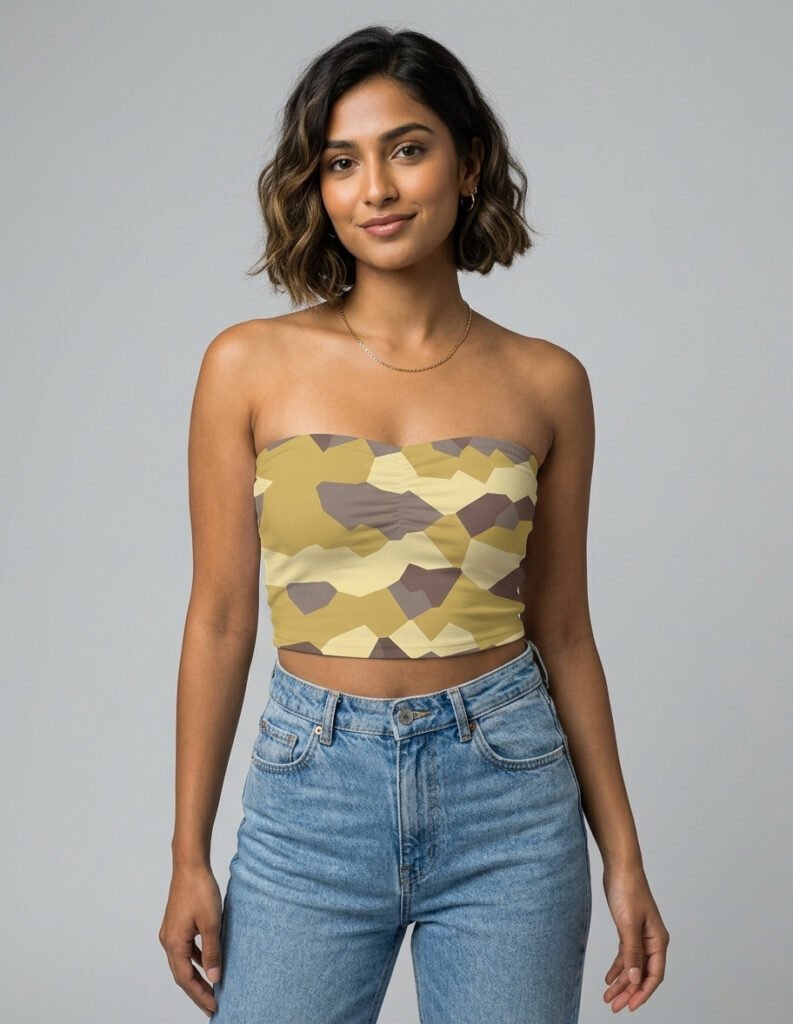 Tube top - Wood Bark ACN